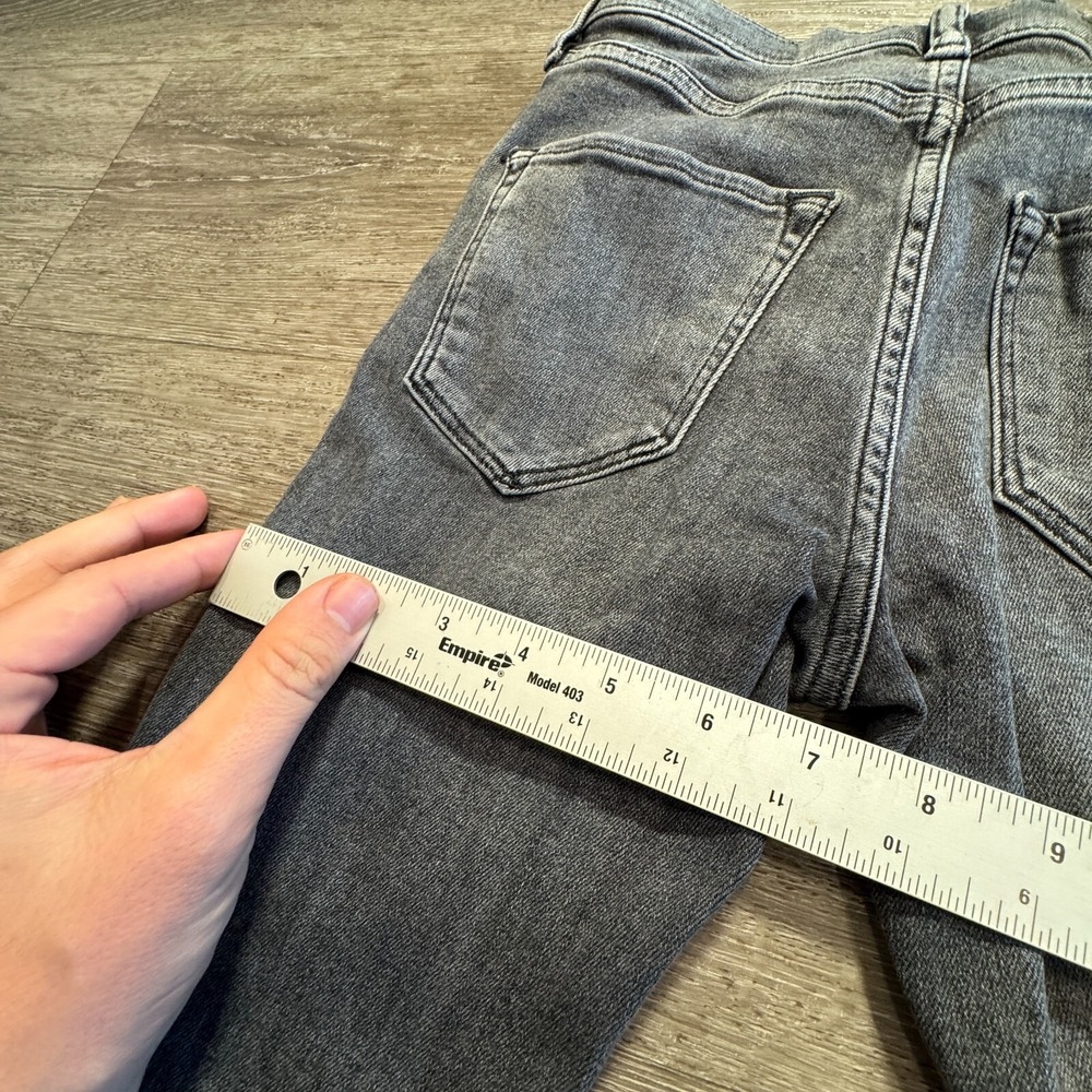 AllSaints Jeans Womens‎ 26 Gray Denim Eve Super Skinny 26x27 Cotton Stretch - Picture 9 of 11